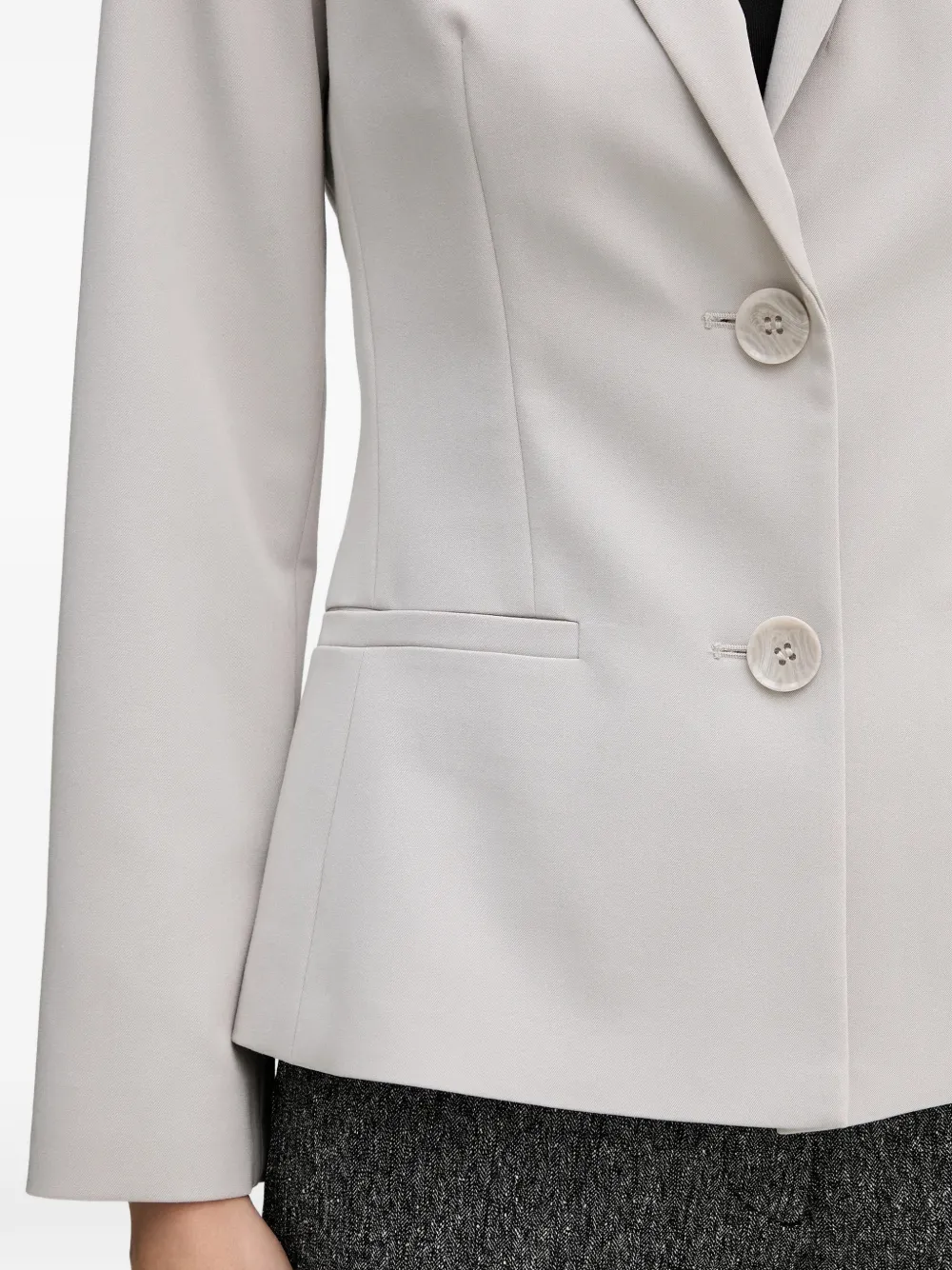 Sisley Button-up blazer Beige
