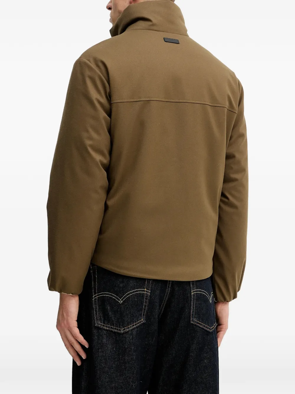  Sisley Zip Jacket - Brown 