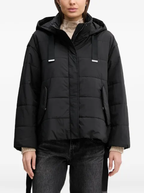 Sisley hooded quilted jacket