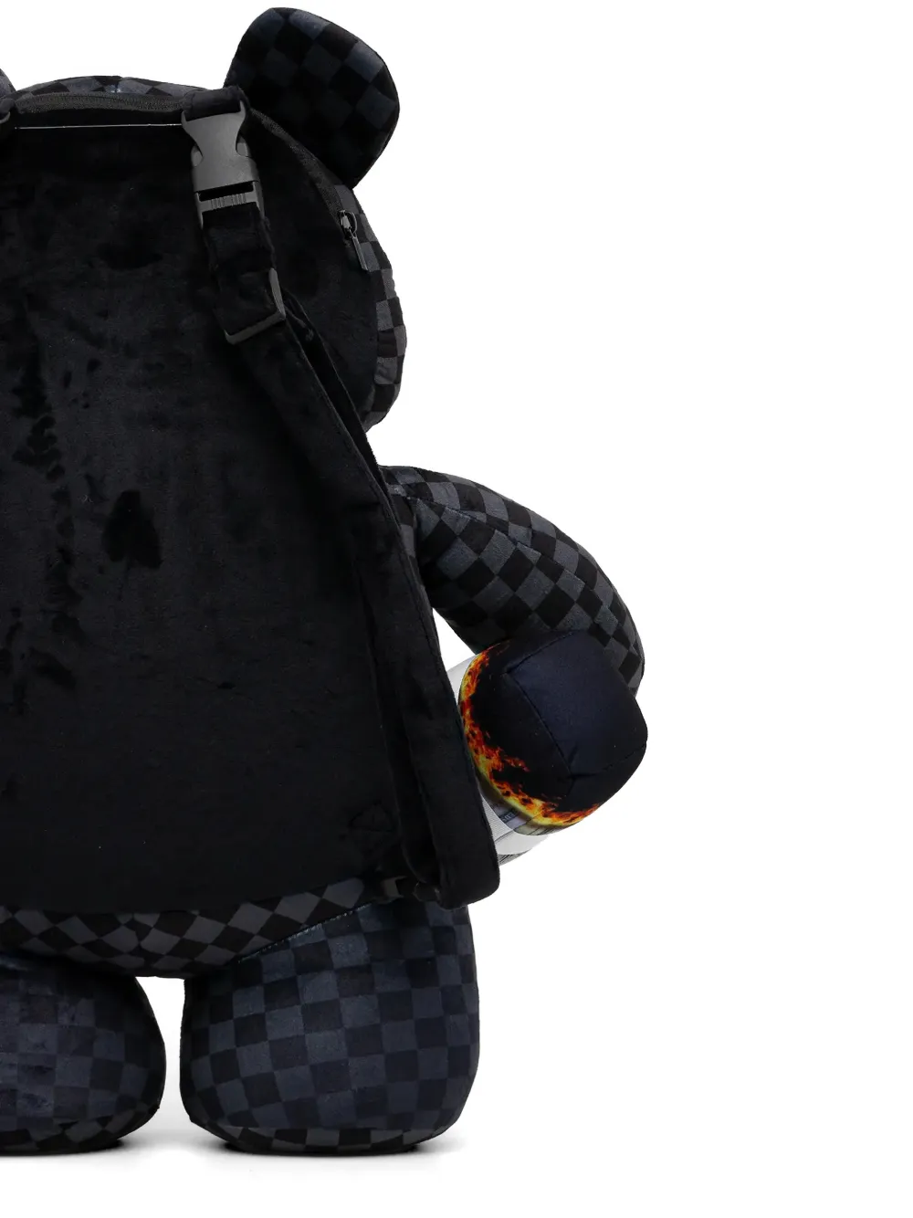 Checkered Bear Backpack