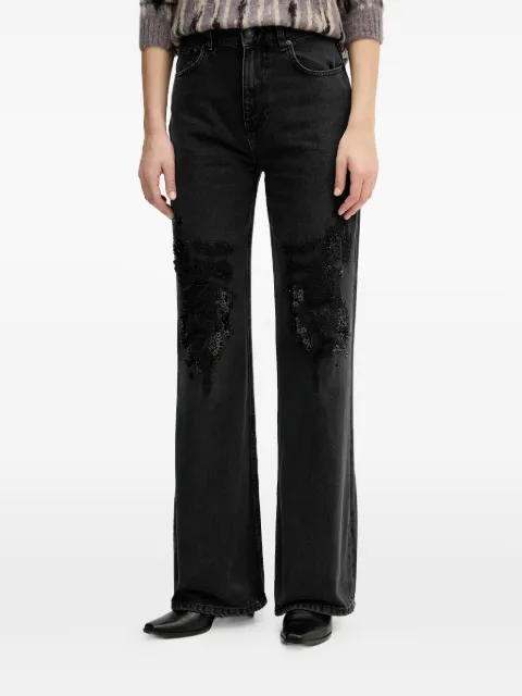 Sisley embellished jeans