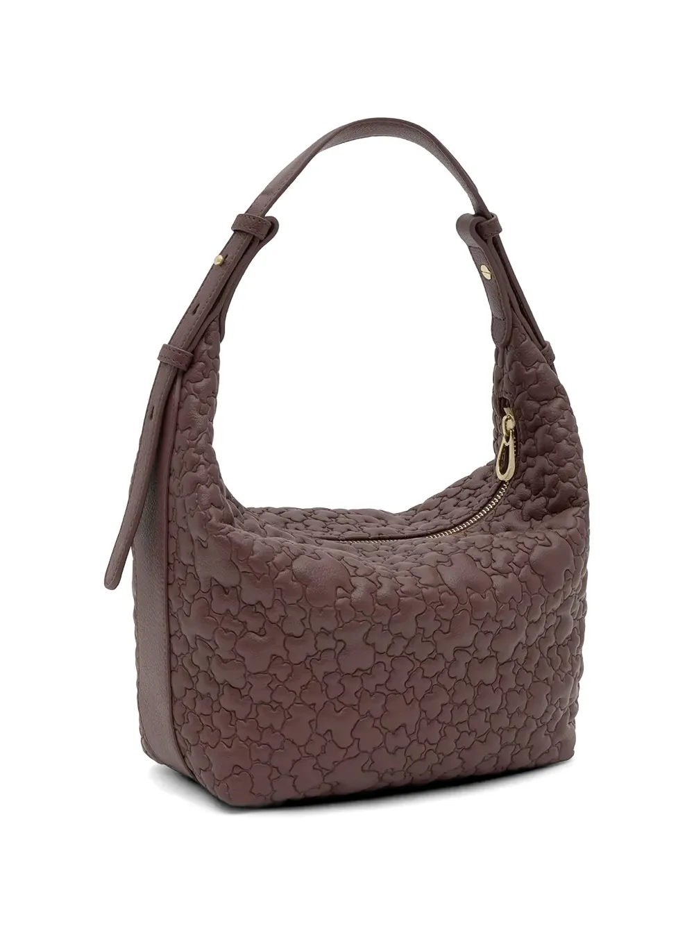Flower-Pattern Adjustable Cross Body Bag