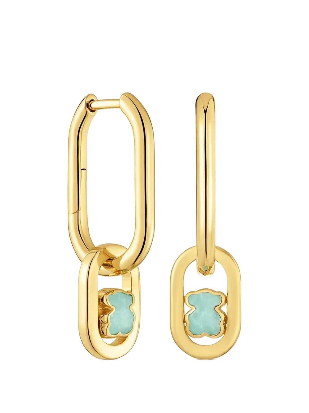 TOUS Camille pendant drop earrings - Oro