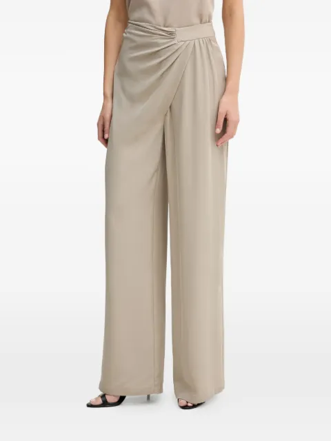 SIMONA CORSELLINI pantalones con cinturón