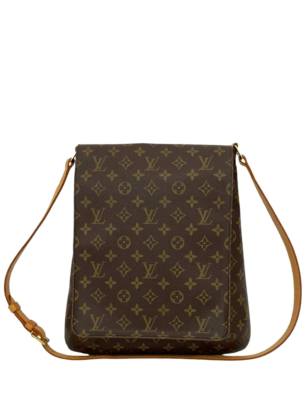 Louis Vuitton Pre-Owned 2002 Monogram Musette Salsa GM crossbody bag - Marrone
