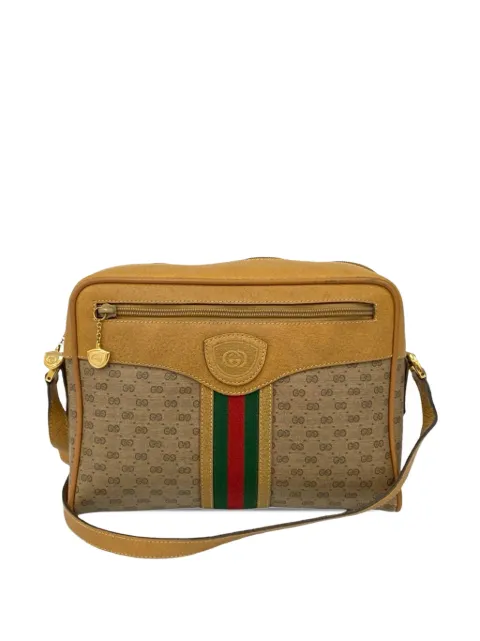 Gucci Pre-Owned 20th Century Micro GG Supreme Web crossbody bag