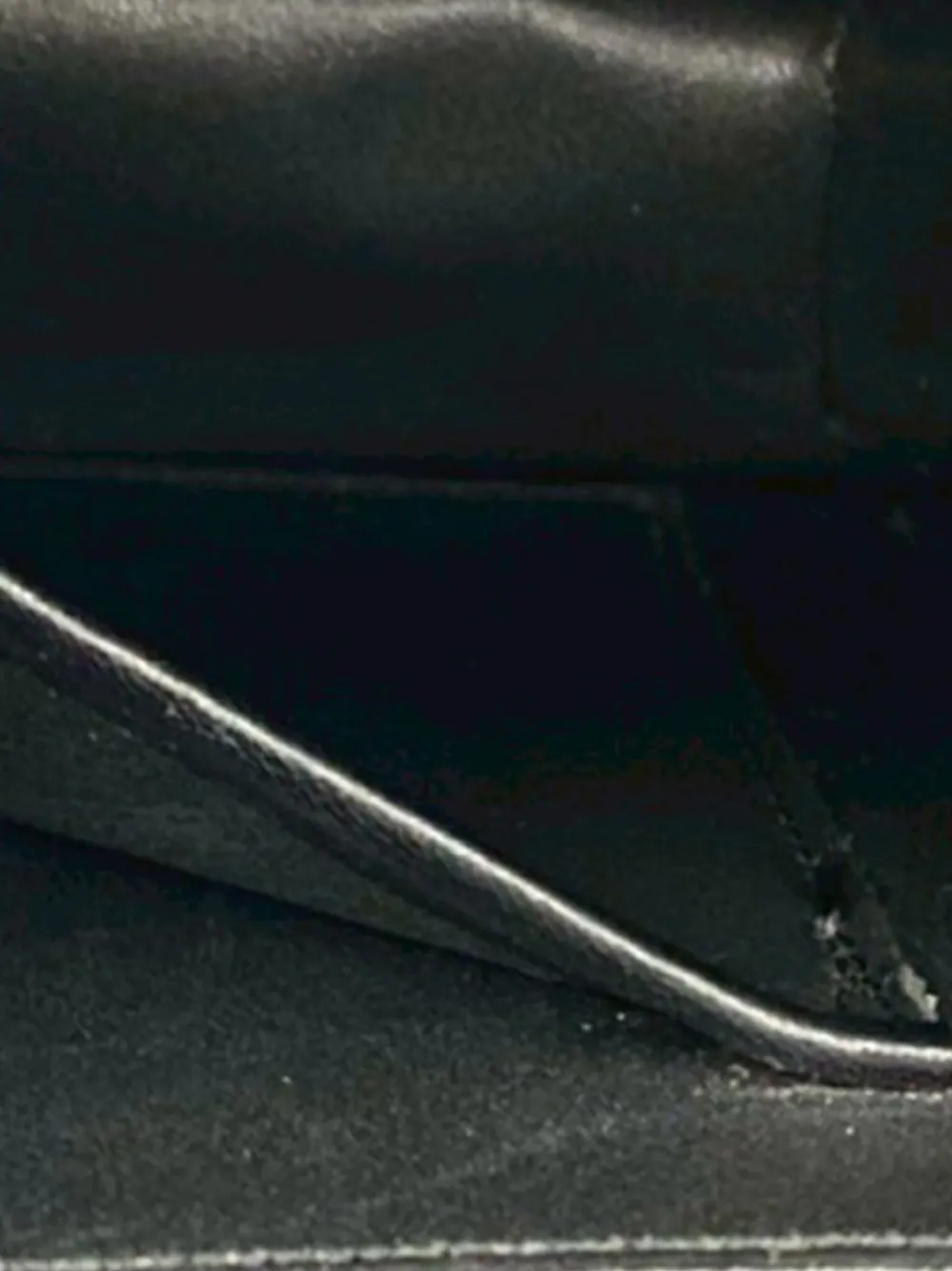 2010 Leather Triomphe Shoulder Bag