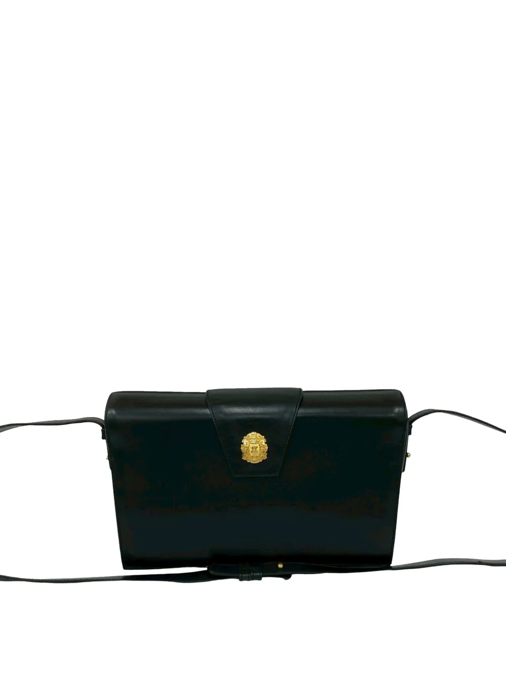 Celine Pre-Owned 2010 Leather Triomphe shoulder bag - Nero