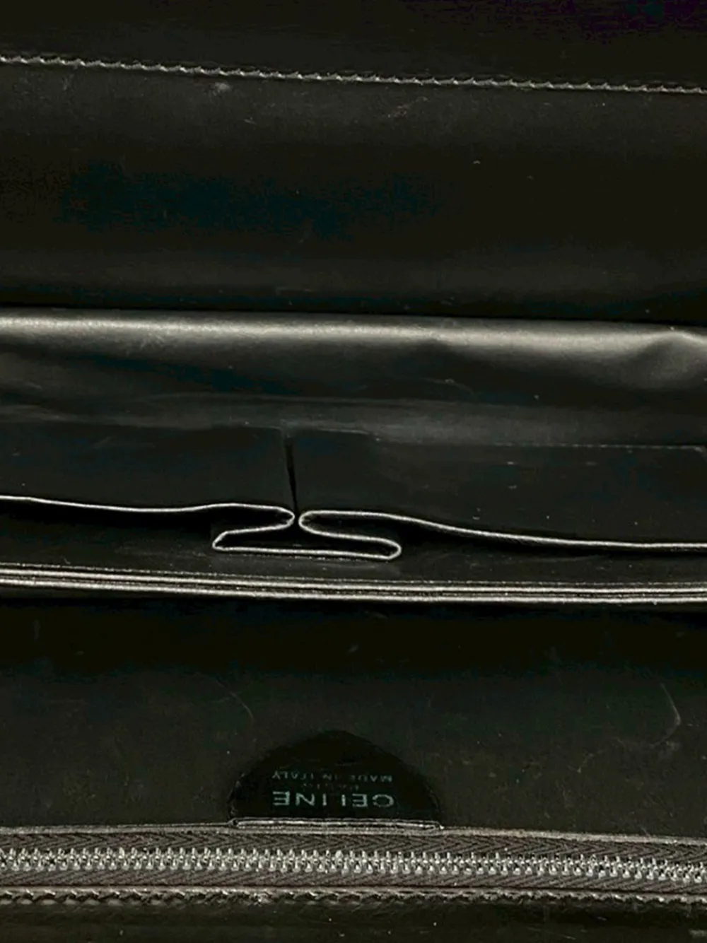 2010 Leather Triomphe Shoulder Bag