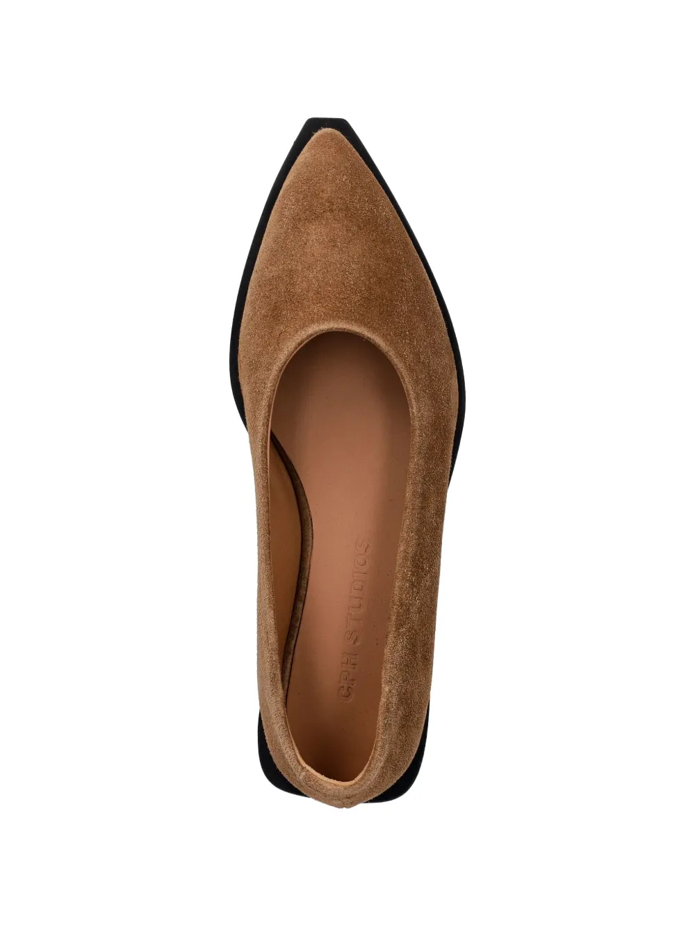 Copenhagen CPH415 ballerina's met puntige neus Bruin