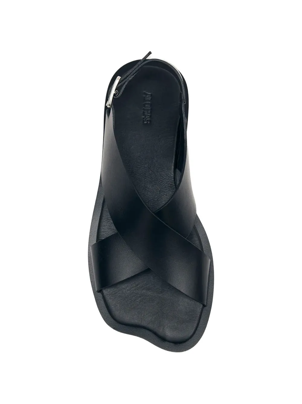 ALOHAS Sandalen met gekruist bandje Zwart