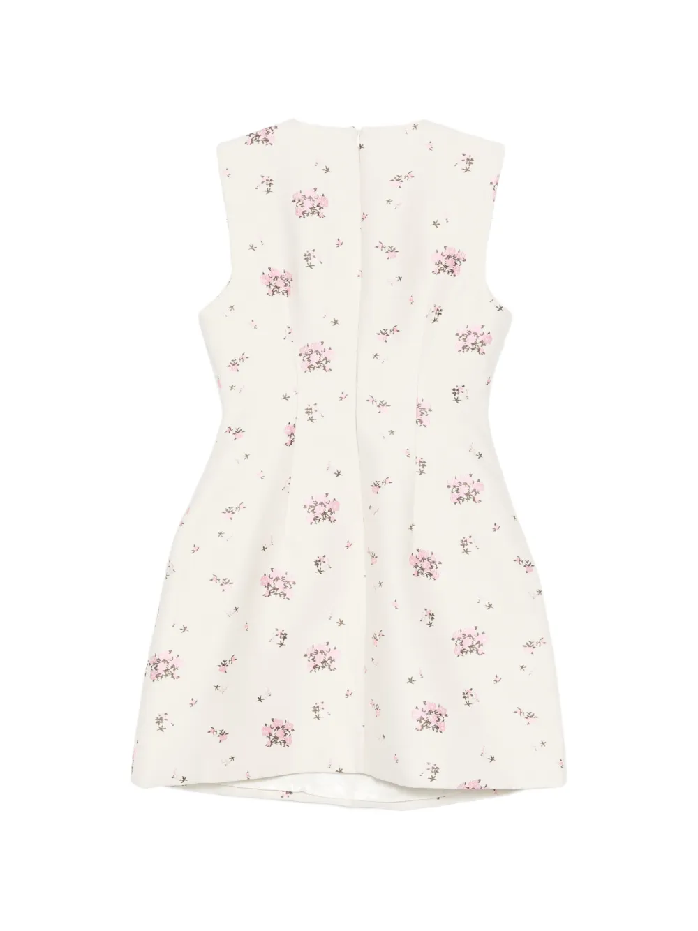  Baum Und Pferdgarten Amayah Floral-print Pocket Mini Dress - Neutrals 