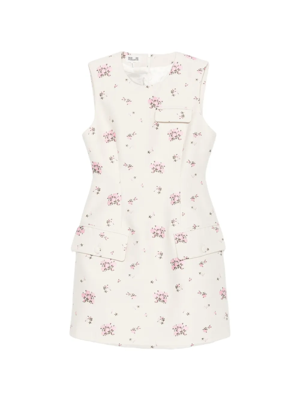 Baum Und Pferdgarten Amayah floral-print pocket mini dress - Toni neutri