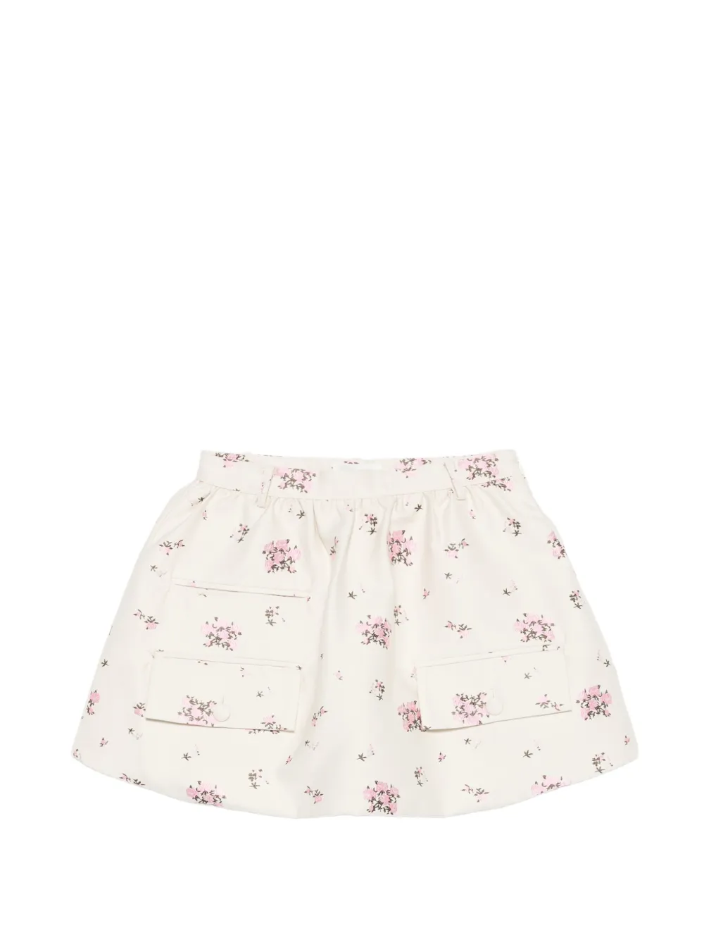 Baum Und Pferdgarten Samaya floral flap-pocket mini skirt - Toni neutri