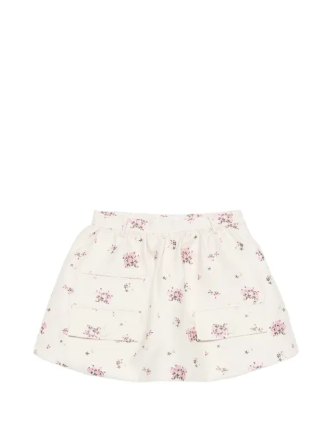 Baum Und Pferdgarten Samaya floral flap-pocket mini skirt