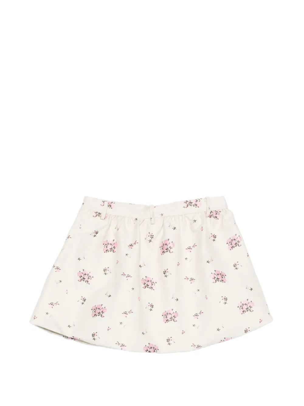  Baum Und Pferdgarten Samaya Floral Flap-pocket Mini Skirt - Neutrals 