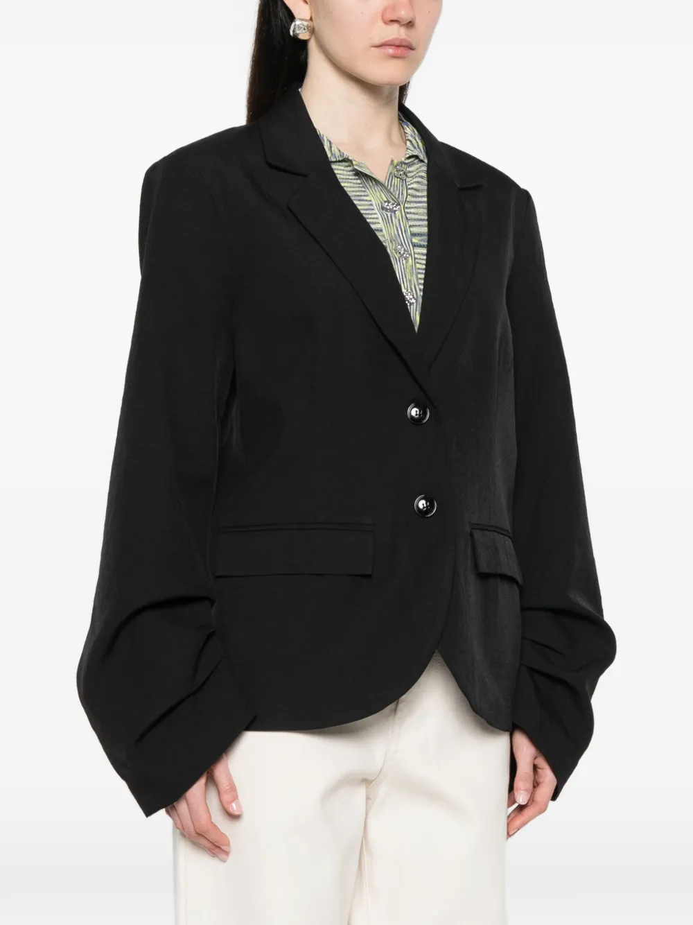  Baum Und Pferdgarten Bera Button-up Blazer - Black 