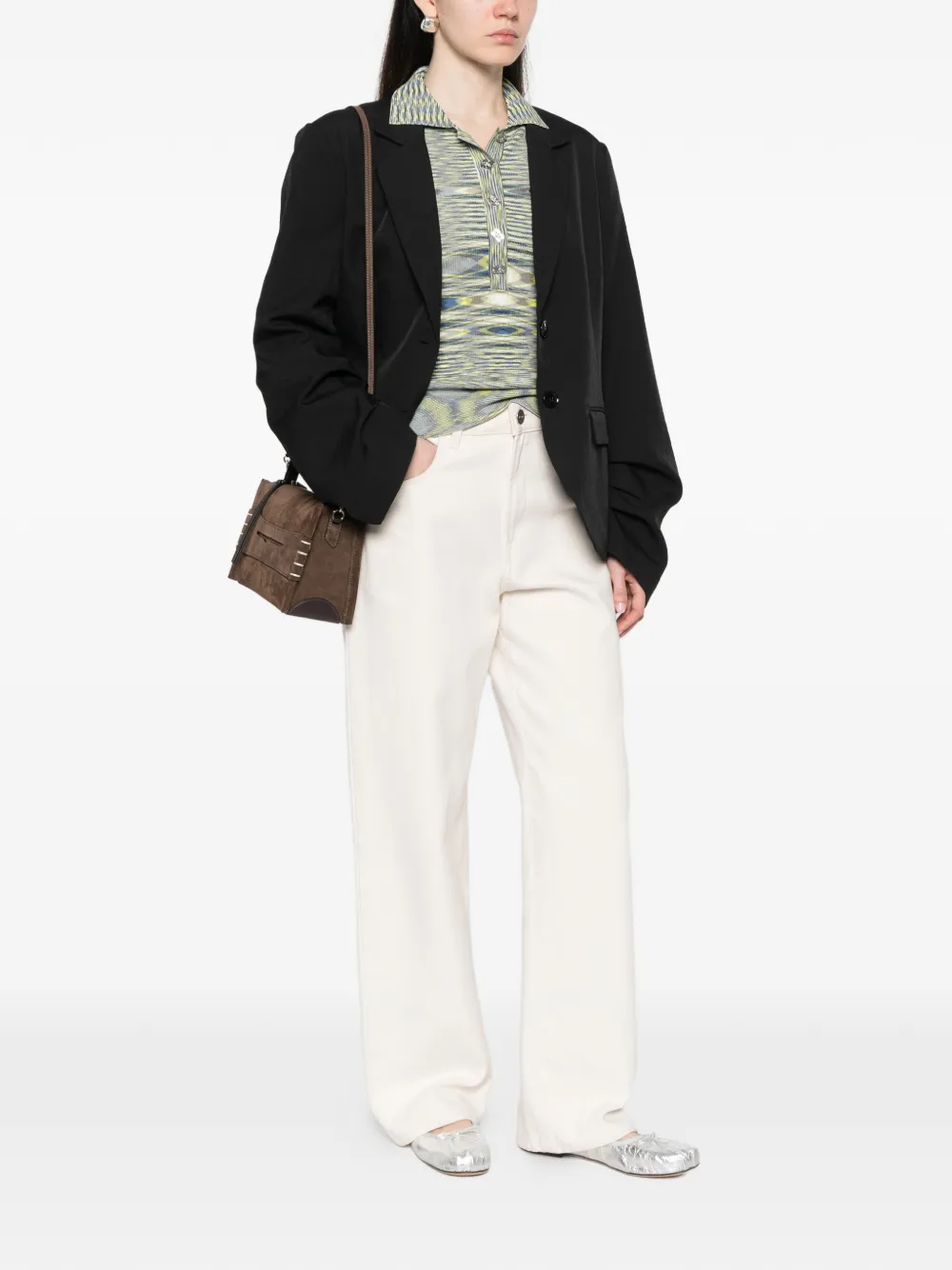 Baum Und Pferdgarten Bera Button-up Blazer - Black 