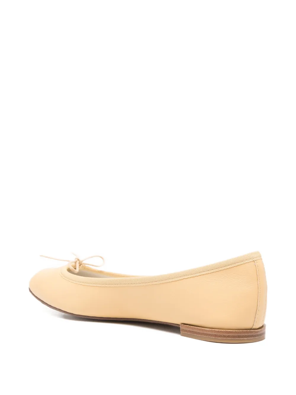 Repetto Cendrillon bow-tie detail ballet flats Geel