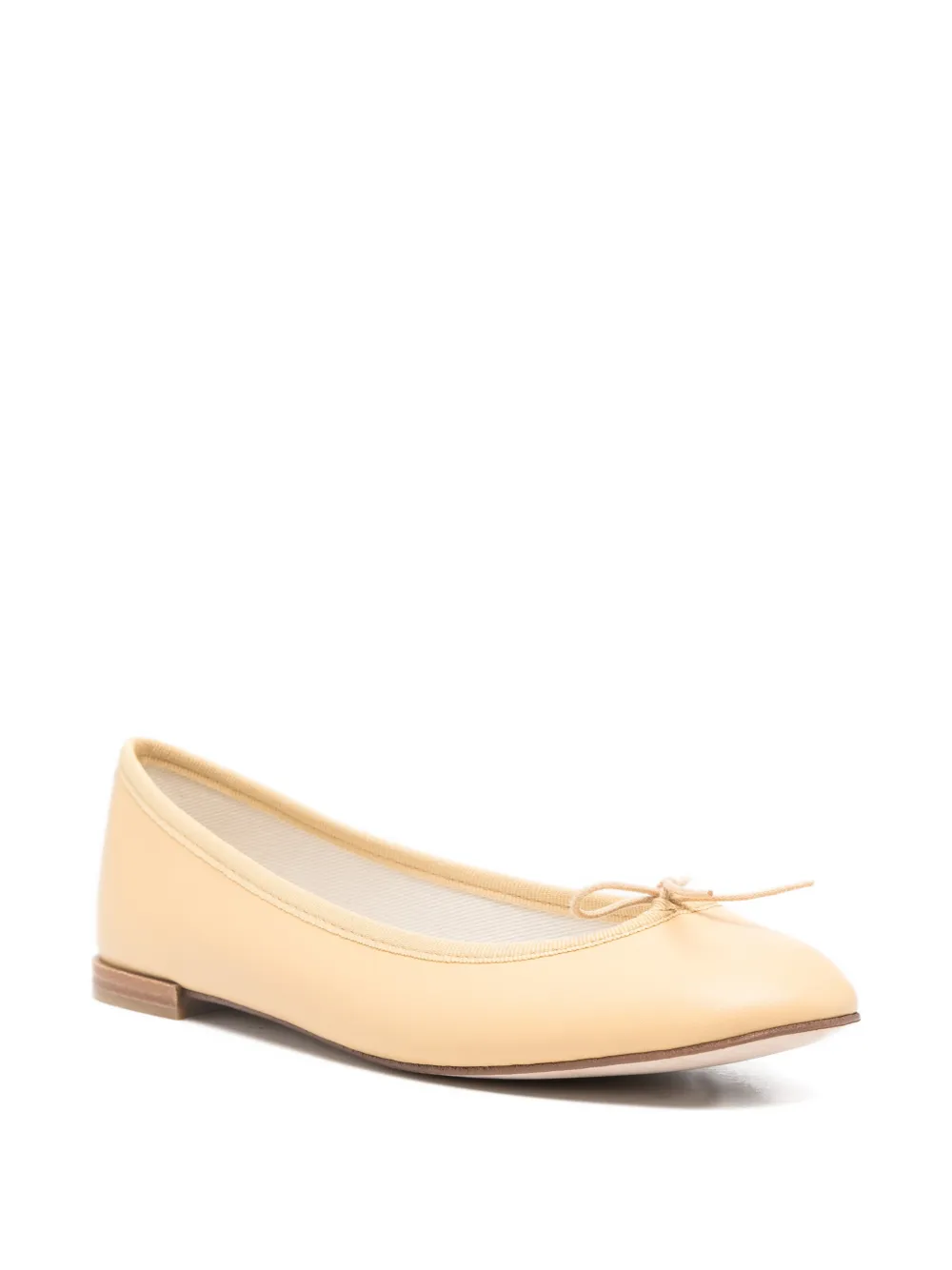 Repetto Cendrillon bow-tie detail ballet flats Geel