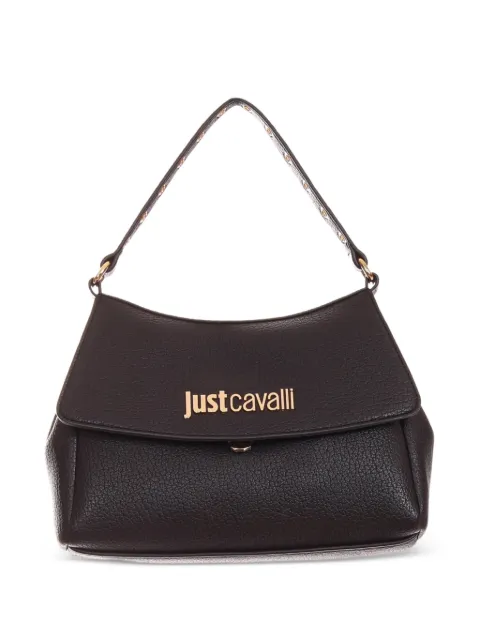 Just Cavalli logo-plaque shoulder bag