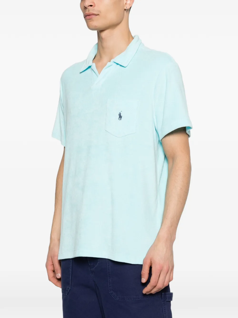 pocket logo polo shirt