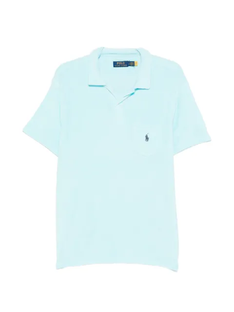 Polo Ralph Lauren playera tipo polo con logo en el bolsillo