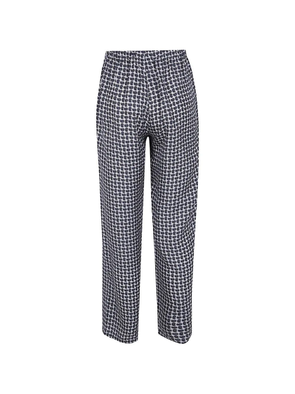 Laura Urbinati Broek met paisley-print Wit