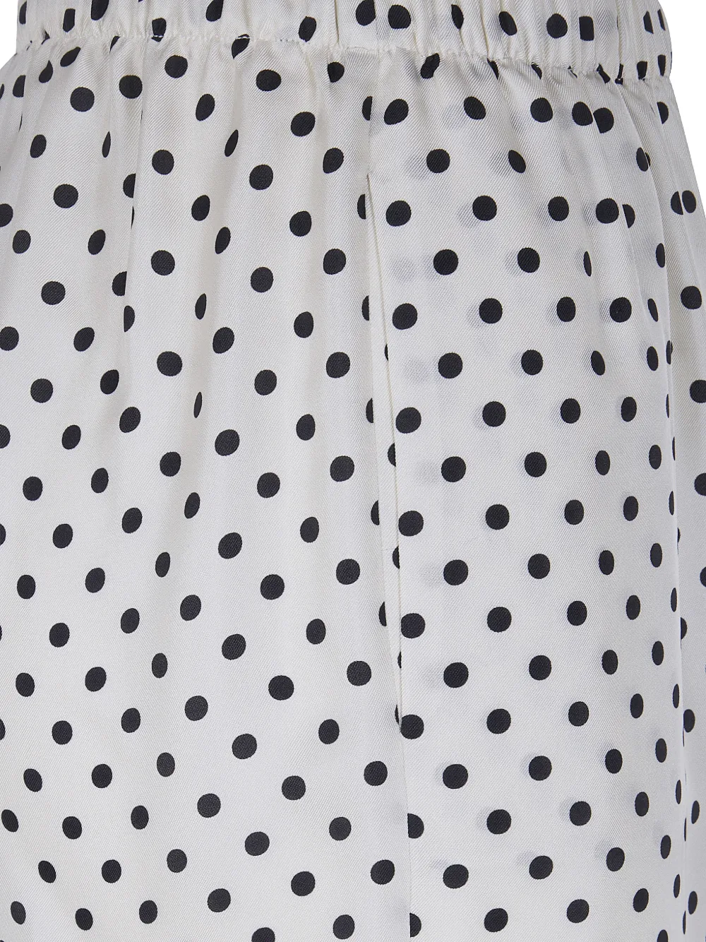 Laura Urbinati Broek met stippen Wit