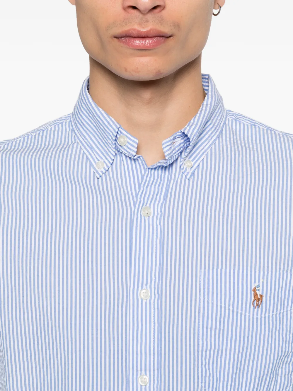 Polo Ralph Lauren Gestreepte overhemd Blauw
