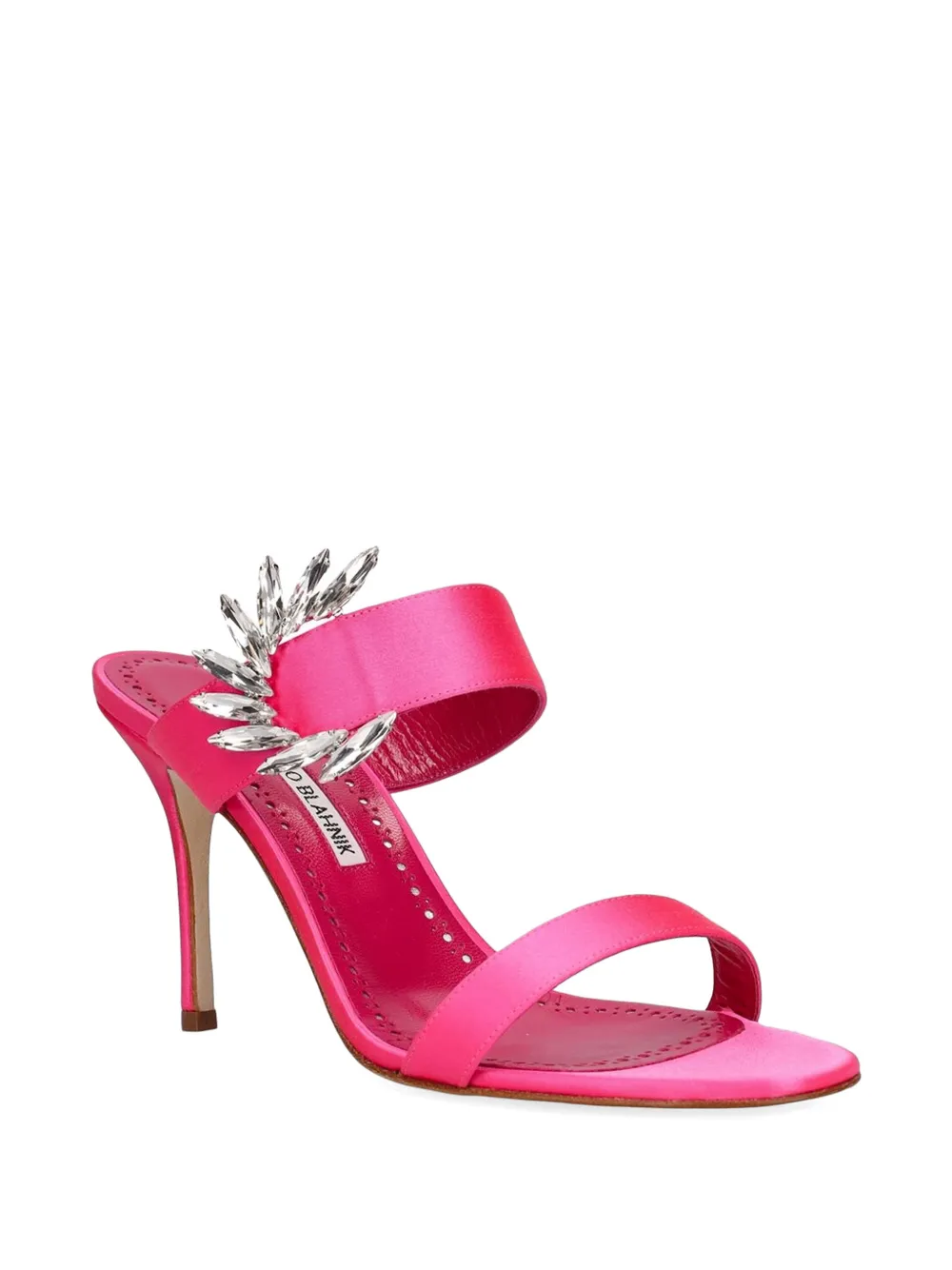 Manolo Blahnik Sandalen met decoratief detail Roze