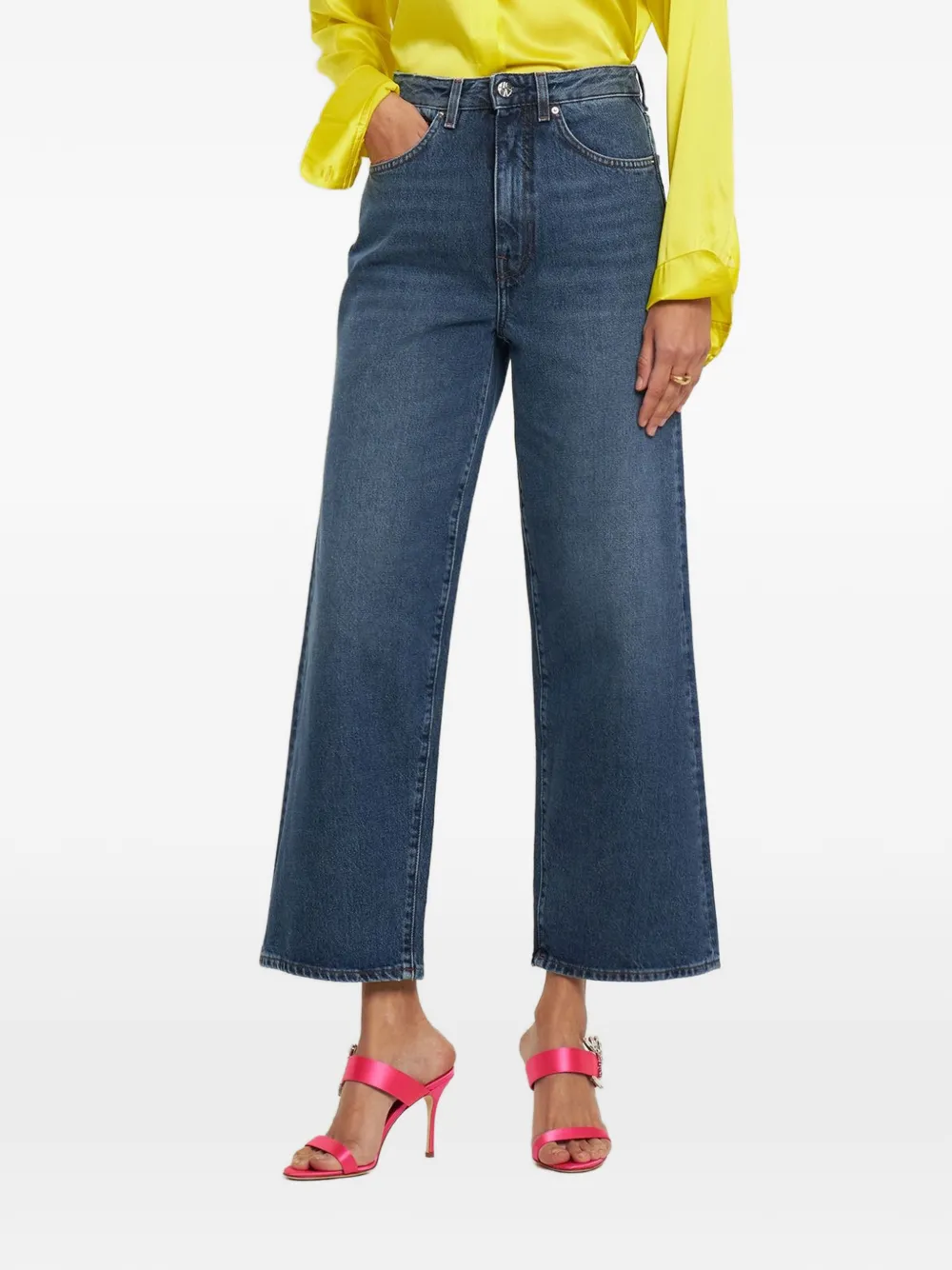 Manolo Blahnik Sandalen met decoratief detail Roze