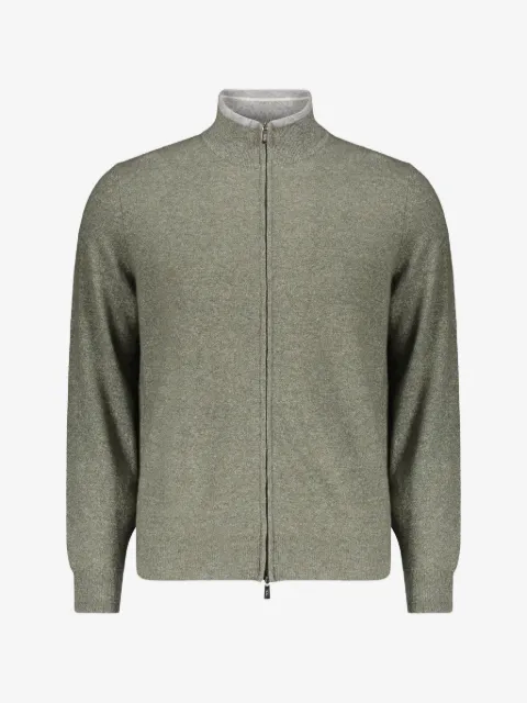 Fedeli cardigan à fermeture zippée