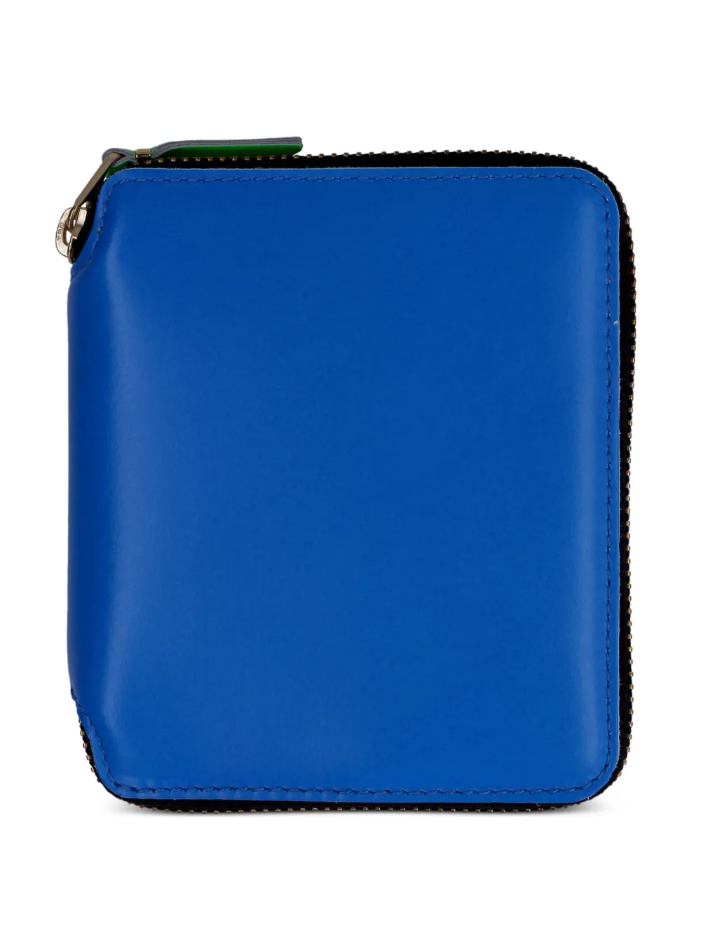 Comme Des Garçons Wallet smooth leather zip-around wallet - Blu