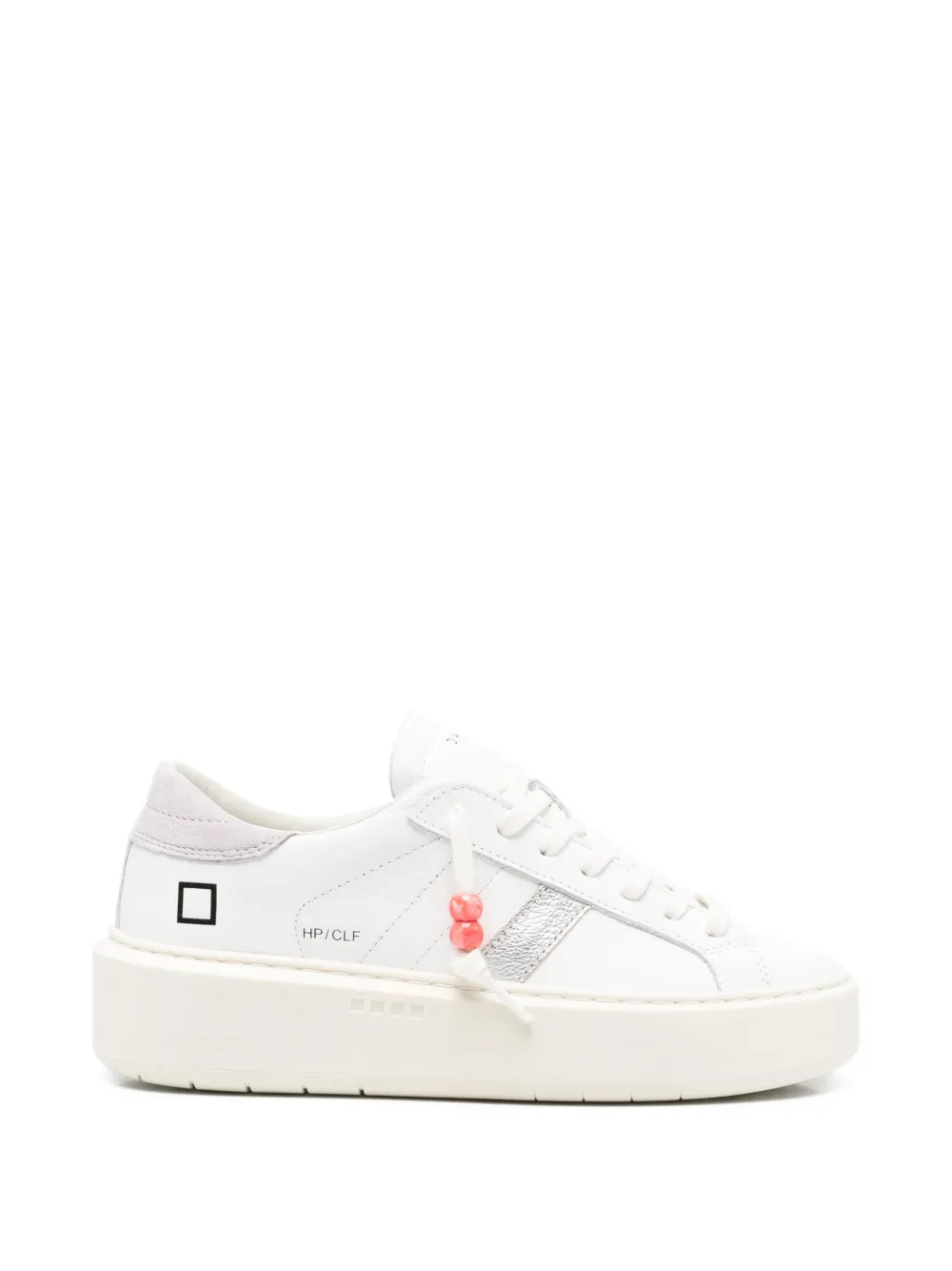 D.A.T.E. Hill Low sneakers met plateauzool Wit
