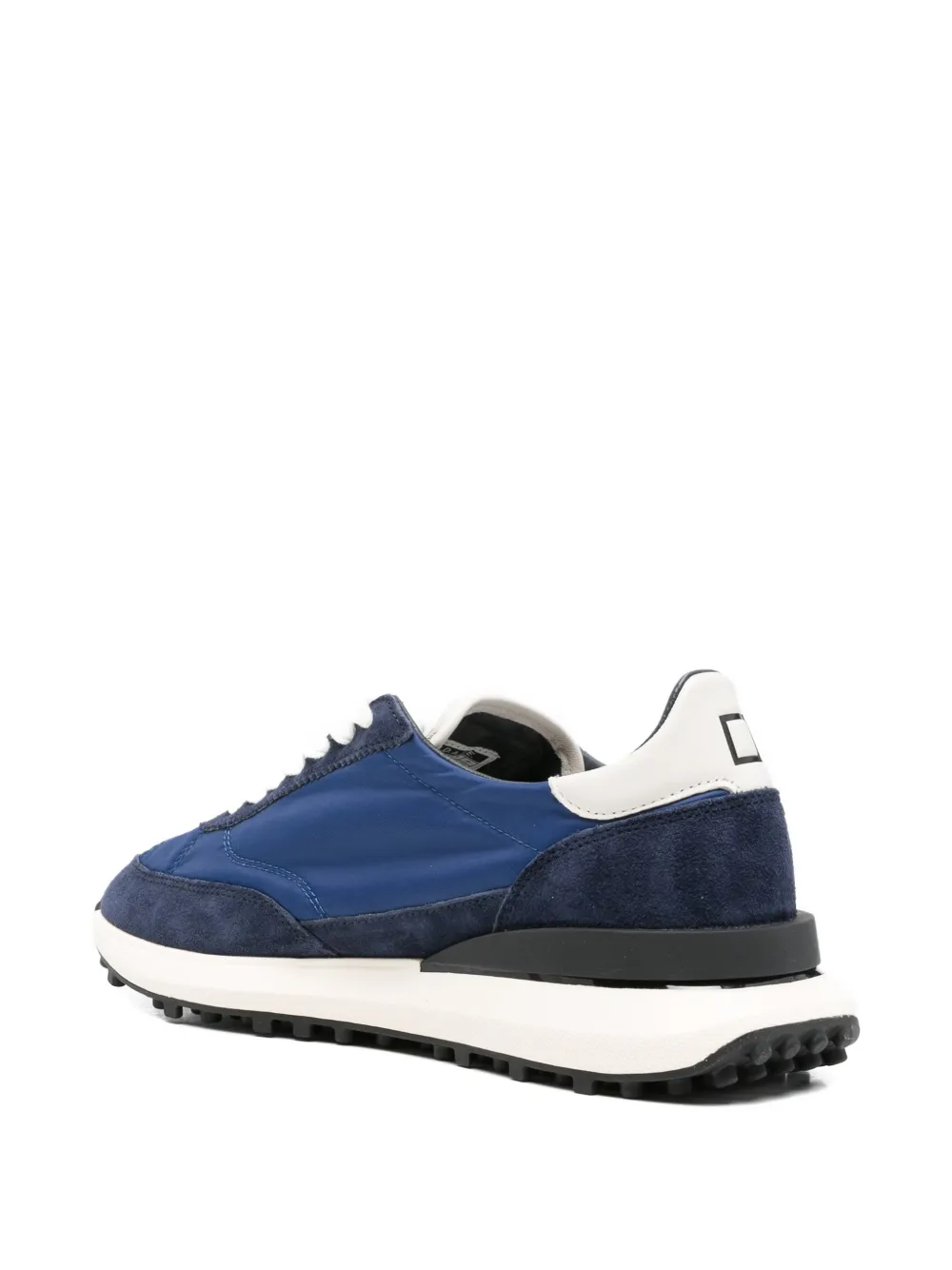 D.A.T.E. Athleta panelled sneakers Blauw