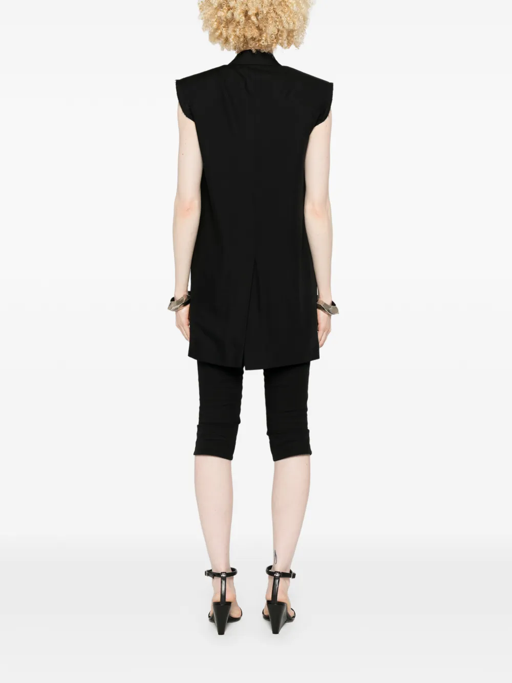 Rick Owens Gilet met V-hals Zwart