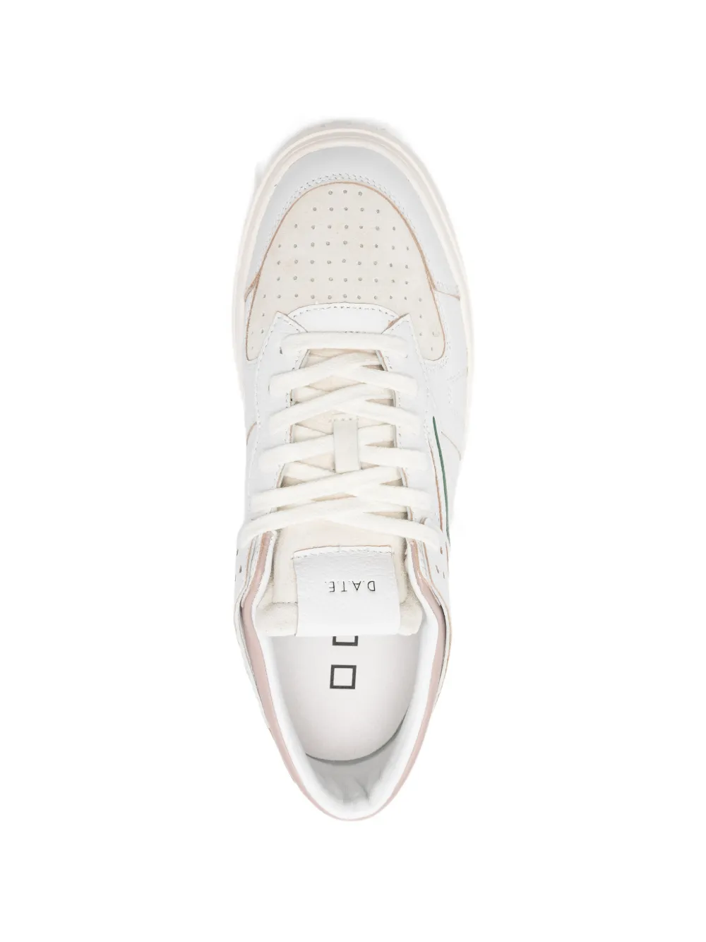 D.A.T.E. Torneo colored sneakers Wit
