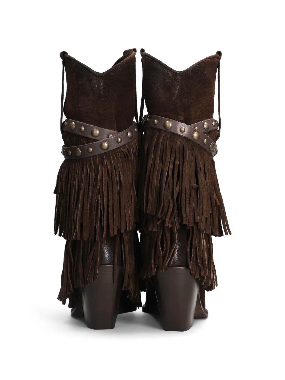 Metisse Laarzen met franje Bruin