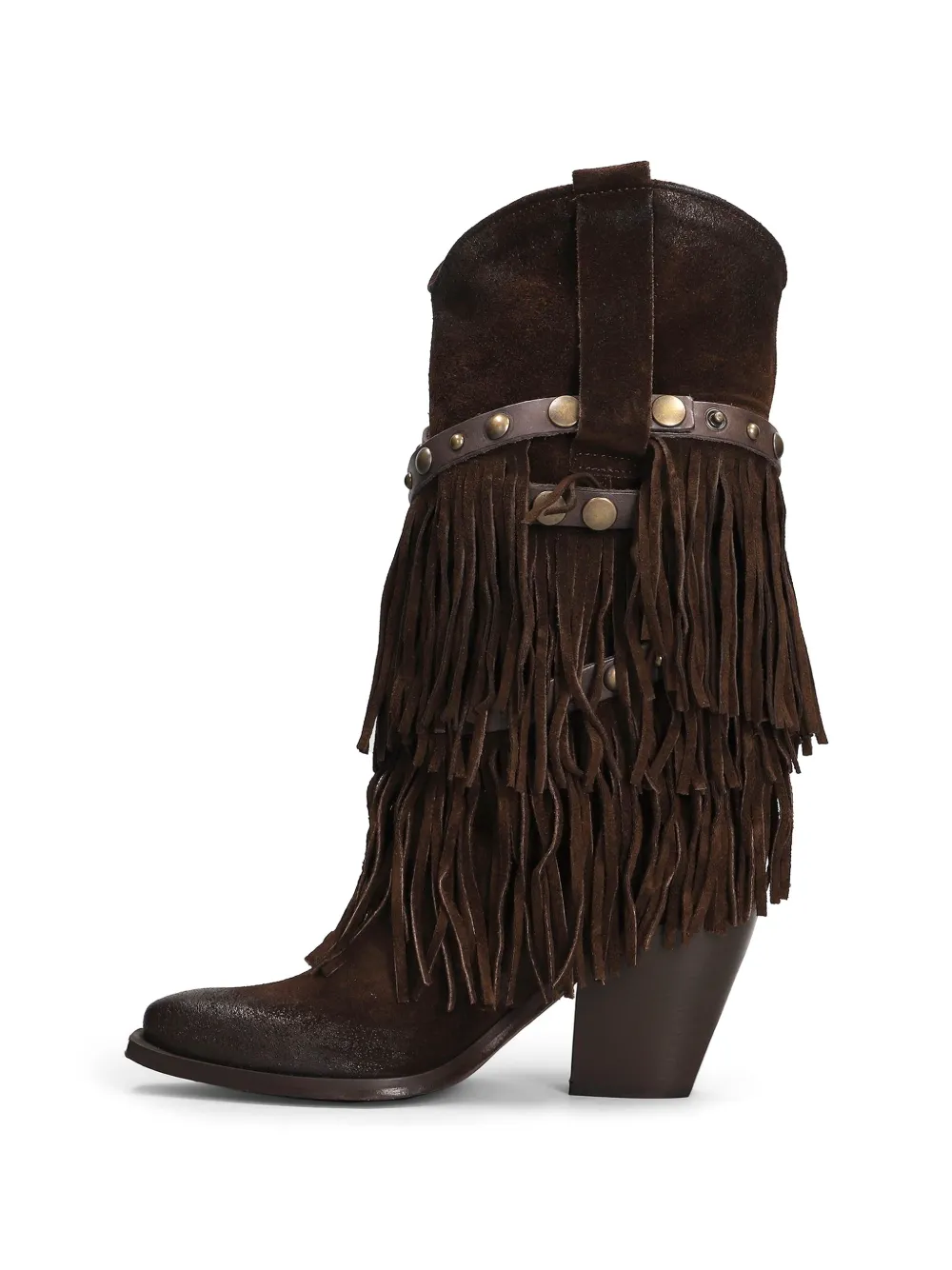 Metisse Laarzen met franje Bruin