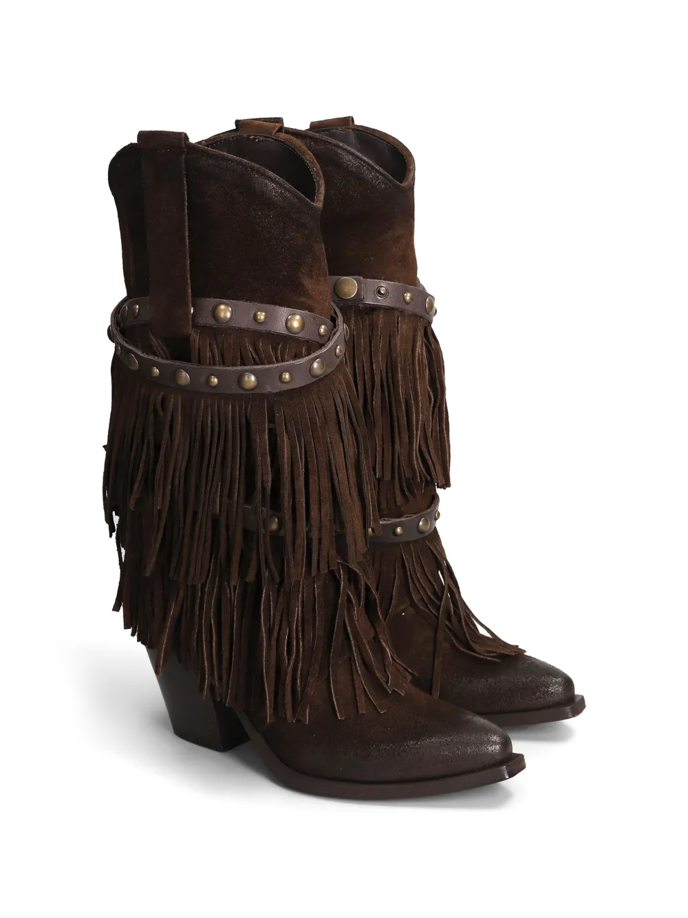 Metisse Laarzen met franje Bruin