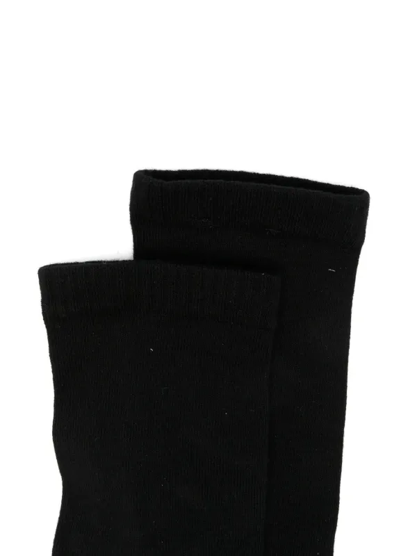 Rick Owens ロゴ 靴下 | ブラック | FARFETCH JP