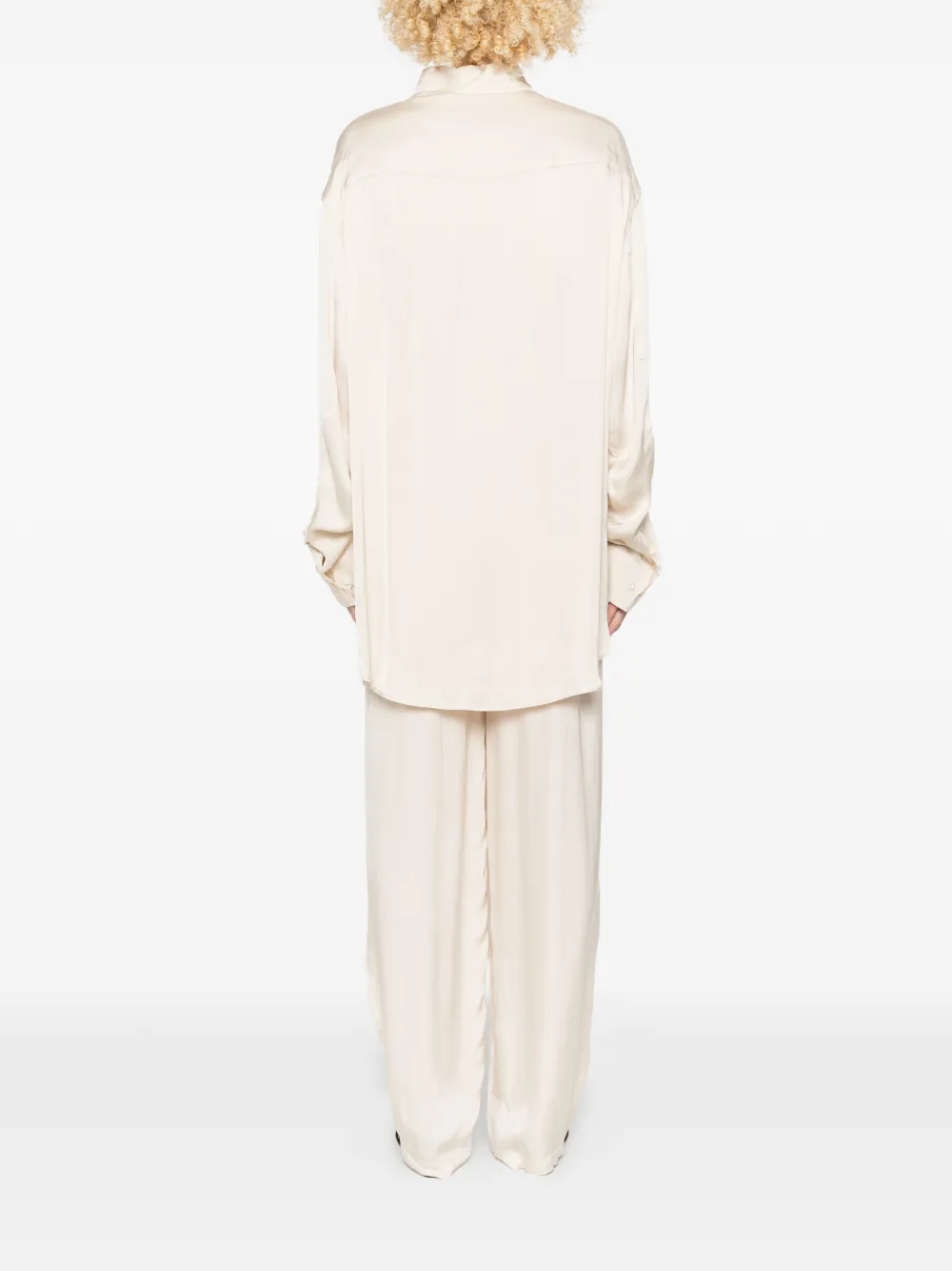  The Andamane Wendela Trousers And Shirt Set - Neutrals 