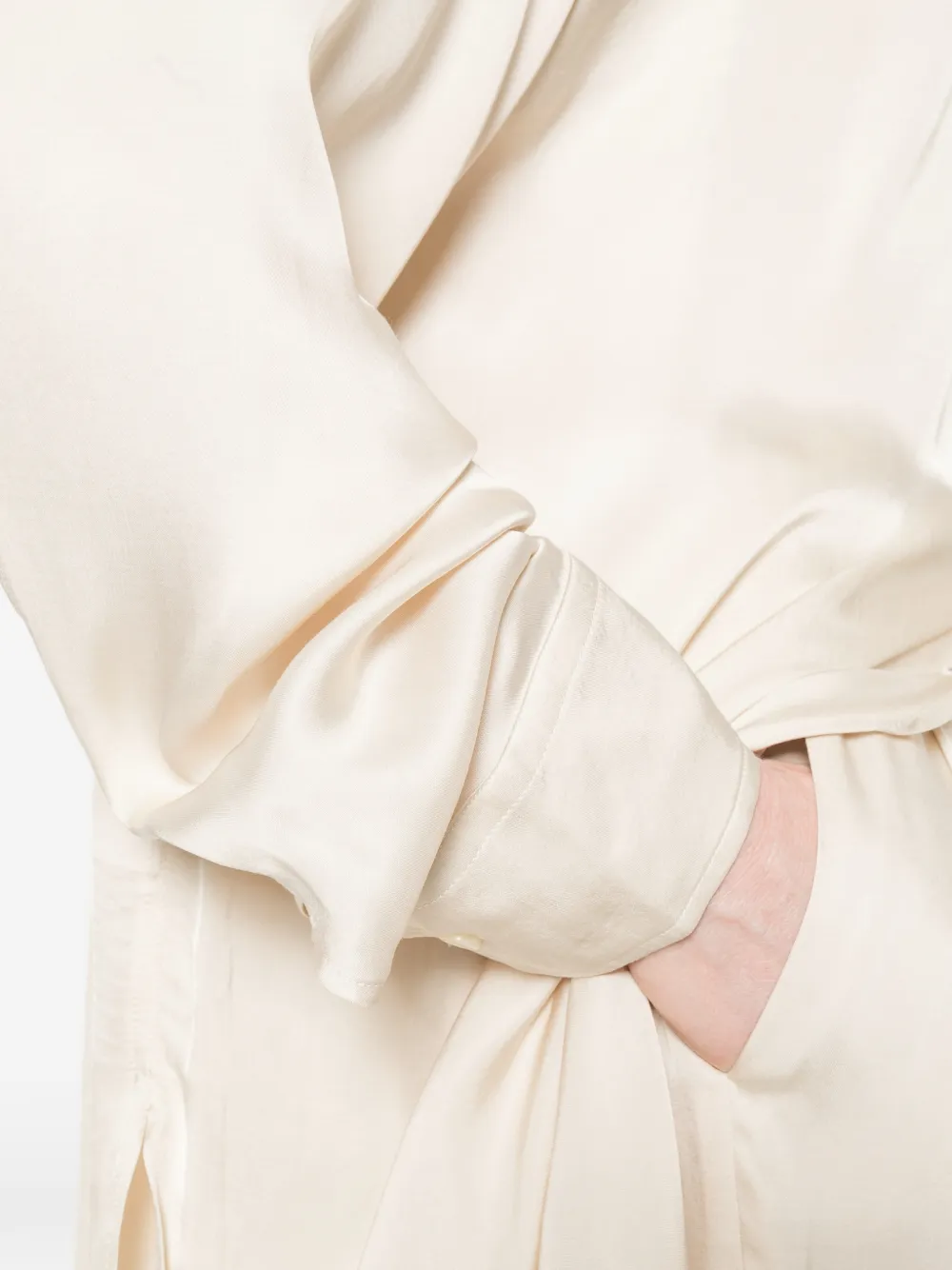 THE ANDAMANE Wendela broek en blouse Beige