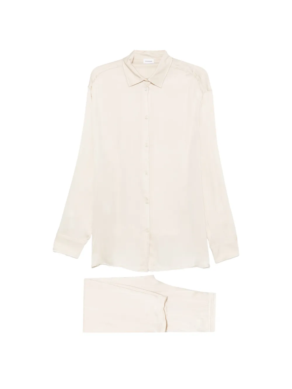 THE ANDAMANE Wendela trousers and shirt set - Toni neutri