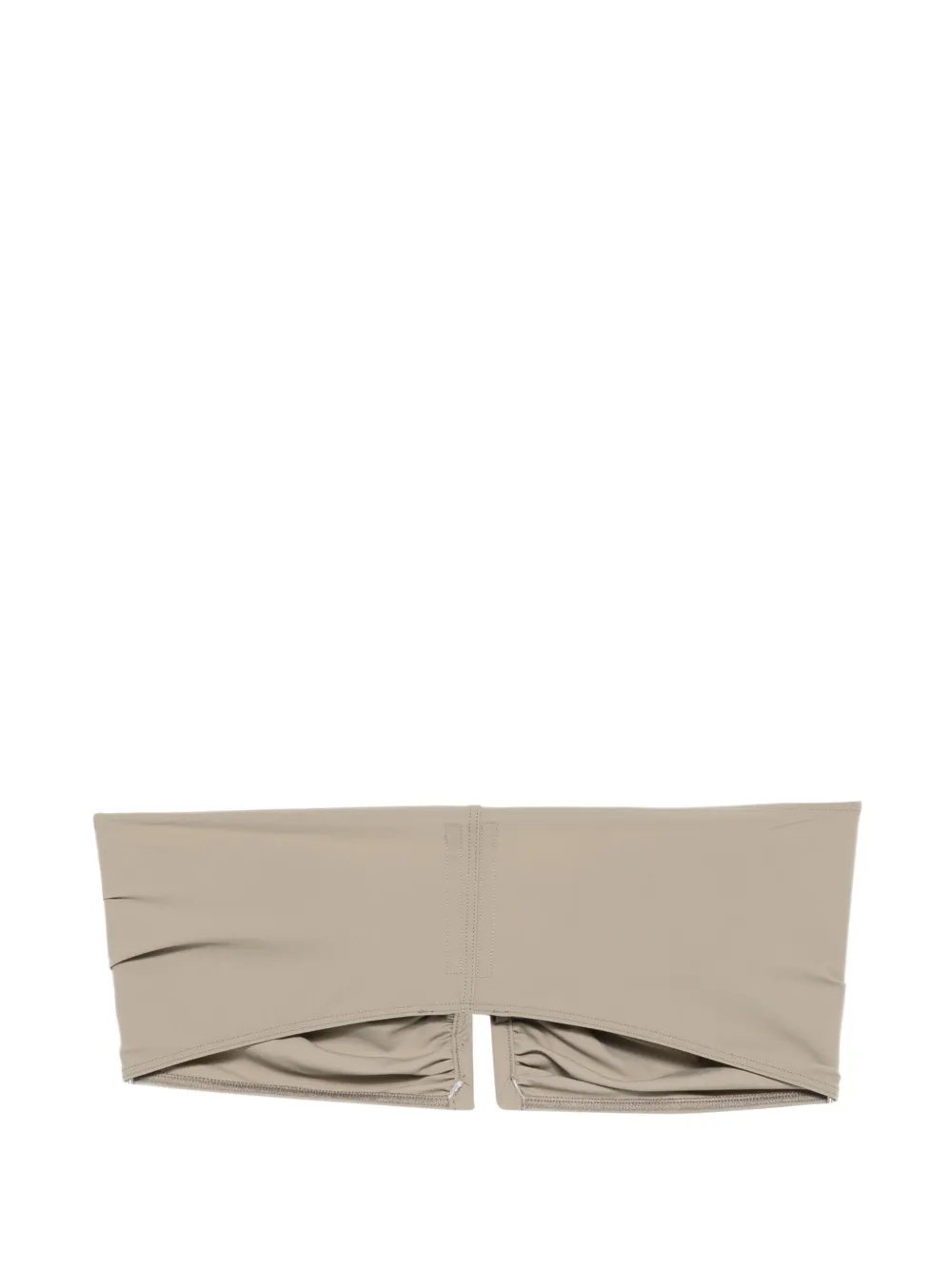  Rick Owens Ruched Bandeau - Neutrals 