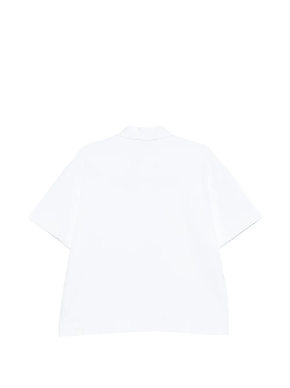 DARKPARK Poloshirt met zak en korte mouwen Wit