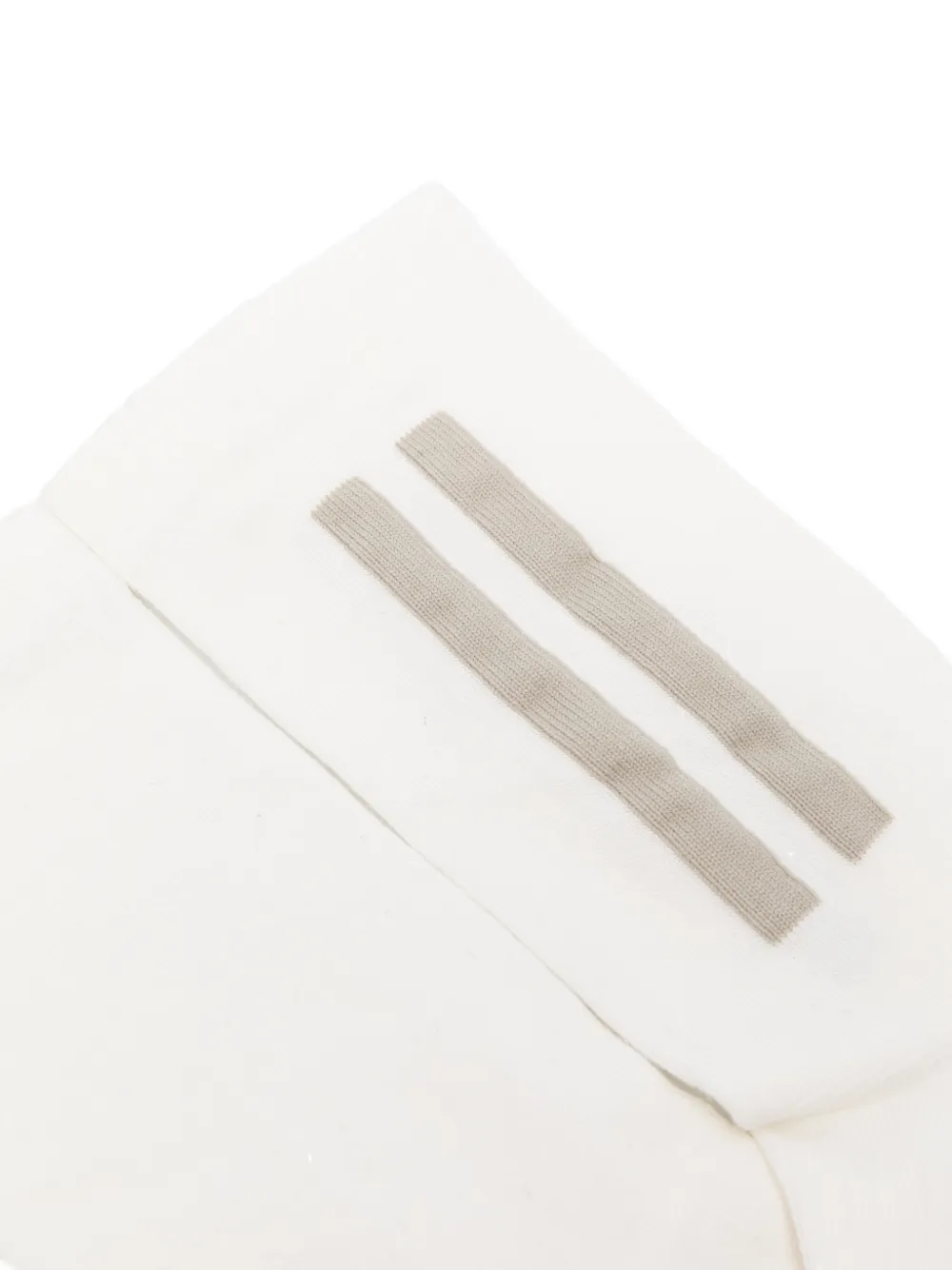  Rick Owens Logo-print Socks - White 