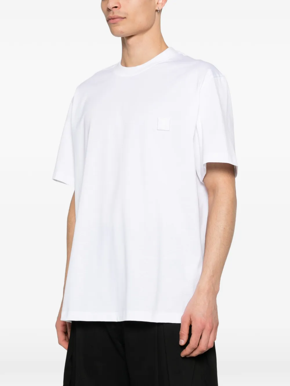 Wooyoungmi T-shirt met logo Wit