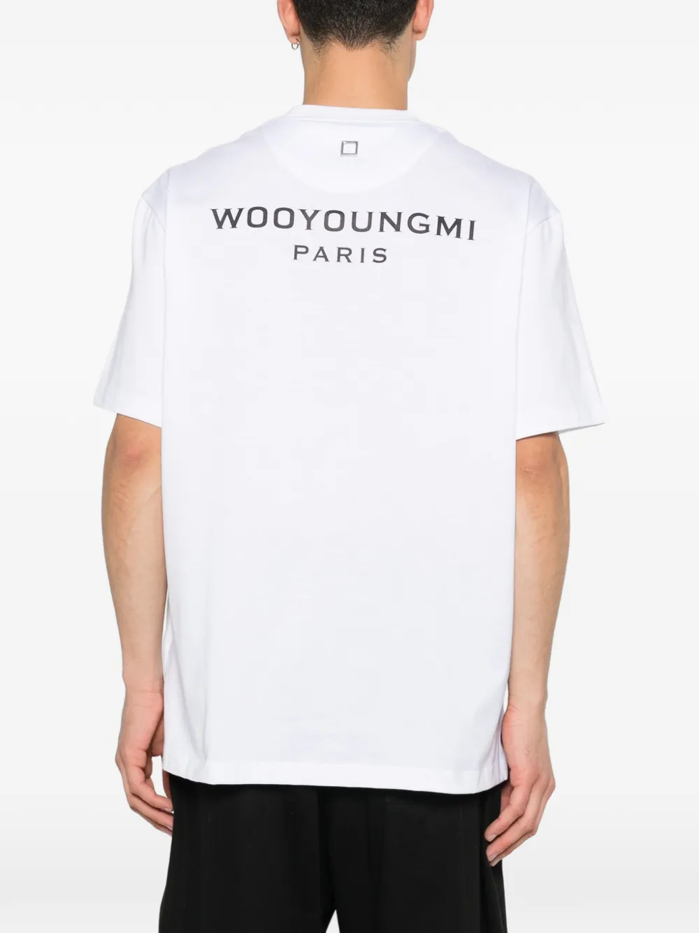 Wooyoungmi T-shirt met logo Wit
